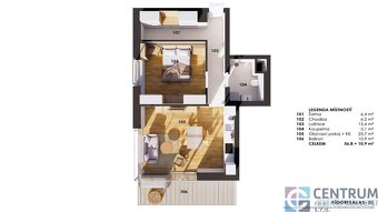 Prodej bytu 2+kk, 57 m2 - 11