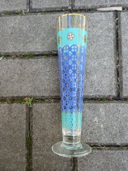 Velká váza, sklenička, čajový keramický set, květináč - 11