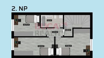 Prodej bytu 2+1 61 m² v novostavbě řadového domu v Kaplici - 11