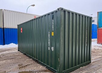 Lodní kontejner 20' RAL 6007 Mělník - 11