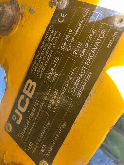 Prodám JCB 8008 CTS - 11