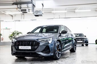 Audi E-tron S Sportback 370kw (503k), záruka, Matrix, R21 - 11