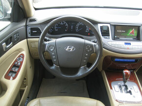 Hyundai Genesis 3.8 V6 GDi 246 KW AUT ČR 1.MAJ SERVISKA - 11
