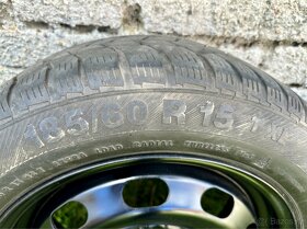 ZIMNÍ Škoda, Seat VW, kola 5x100 r15, pneu 185/60r15 Barum - 11