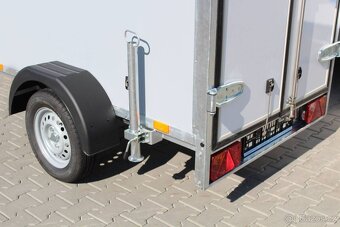 Skříňový přívěs Tomplan TFD 210.00 750kg 210x125x1 - 11