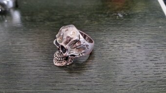 Prsteny heavy metal, gothic, punk, rock - 11