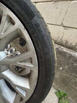 ALU disky / kola Ford 18'', 225/40 R 18 V XL s lidl stojan - 11