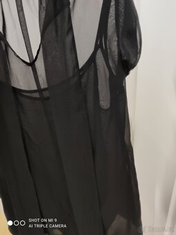 Černa dámská sifonova tunika. Pietro Filipi selection. - 11