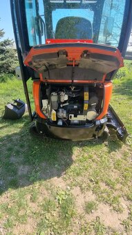 Minibagr Kubota Kx 018-4 Hyd svahovka - 11