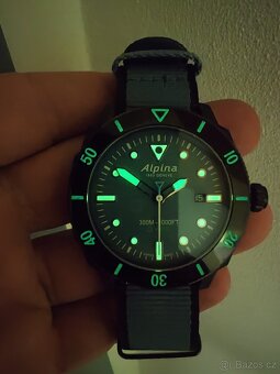 Pánské nové hodinky Alpina - Seastrong Diver Gyre Automatic - 11