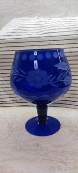 Sada kobaltové sklo Nový Bor - 11