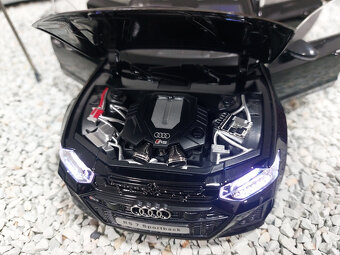 model auta Audi RS7 Sportback + dialkové +svetlá 1:18 - 11