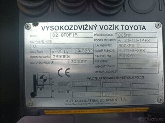Vysokozdvižný vozík Toyota - 11