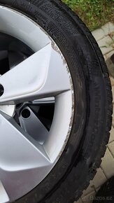 Originální alu Škoda + zimní Continental - 11