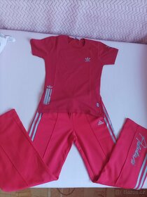 TRIČKO + tepláky ADIDAS v.152-158 dívčí - 11