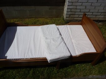 Ikea ATELES rostoucí postel 130-200 x 80 cm, masiv - 11