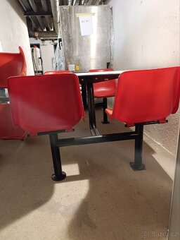 Jídelní sedací set, stůl židle - 11