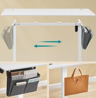 NOVÝ ELEKTRICKÝ VÝŠKOVĚ NASTAVITELNÝ PC STŮL - 4x paměť výšk - 11