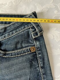 True Religion - dáms. džíny USA, vysoká PC - vel. 28 - 11