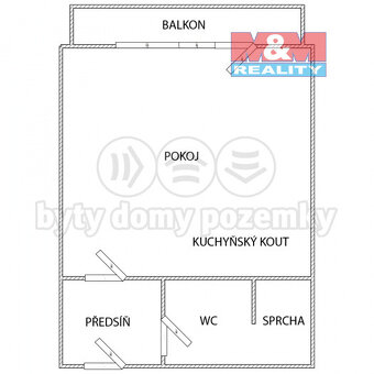 Prodej bytu 1+kk, 15 m², Praha, ul. Pod lipami - 11
