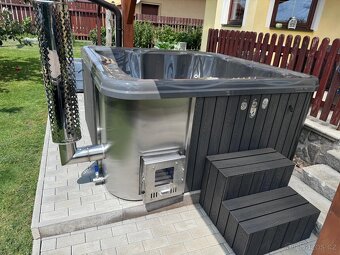 Novinka:Vyrábíme luxusní vířivky s interním kotlem na dřevo - 11