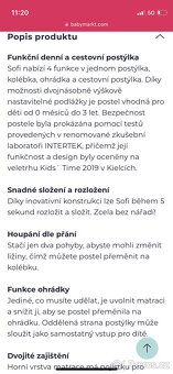 Cestovní postýlka - 11