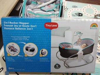 Tiny Love Houpací lehátko 3 v 1 Rocker Napper - 11