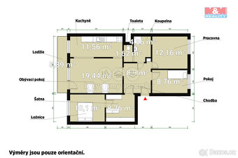 Prodej bytu 4+kk, 96 m², Praha, ul. Hausmannova - 11