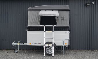 Böckmann® Multifunkční Camping Přívěsný Vozík + Stan - 11