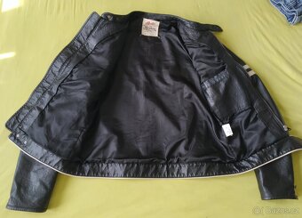 REPLAY kožená unisex bunda vel. L - 11