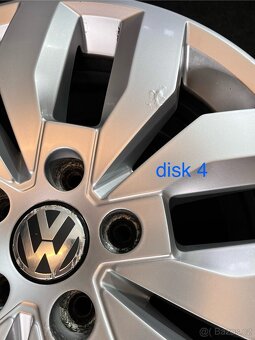5x120 R17 Alu VW Amarok originál disky - 11