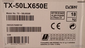 Televize Panasonic 4K LED TX-50LX650E (50" 126 cm) -ZÁNOVNÍ - 11