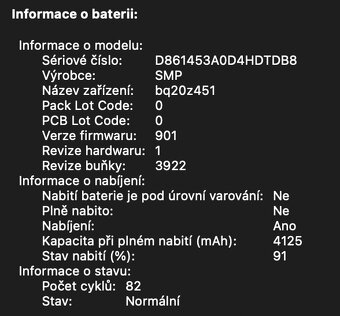 MacBook PRO 13, TouchBar, i7, 16 GB RAM, 512 GB SSD - 11