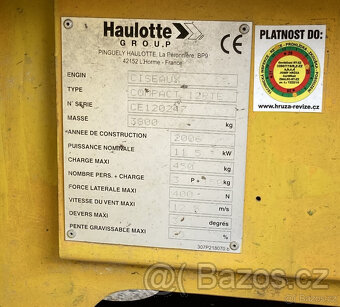 Pracovní plošina Haulotte compact 12 RTE (1122) - 11