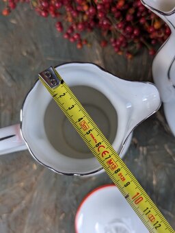3 ks Porcelánový set,MZ Stará Role,Czechoslovakia. - 11