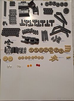 Velká Sada 3 stavebnic Lego technic: Nakladač+Traktor+Motor - 11