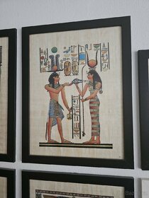 Papyrus Egypt zarámované - 11
