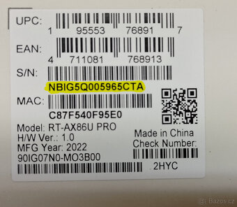 Asus RT-AX86U Pro - Zaruka do 9.3.2026 wifi 6 router - 11