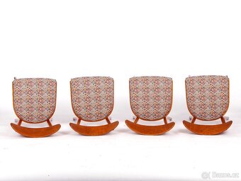 TON Banana, 4 legendární jídelní retro židle TON. - 11