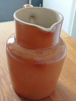 VINTAGE KAMENINOVÝ DŽBÁN GRÉS & POTIERS DIGOIN FRANCIE - 11