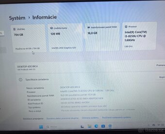 HP ProBook 440 G5 / i5 8250U / 16GB RAM / SSD + HDD / 14" - 11