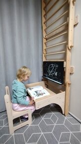 Žebřiny . montessori  Piklerové, Piklerův trojúhelník - 11