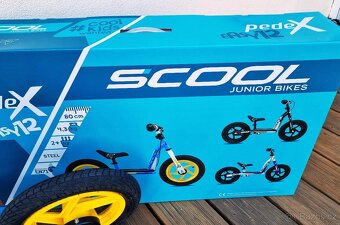 Dětské odrážedlo pedeX easy 12 modro-žluté - 11