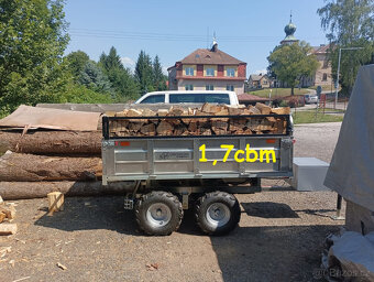 Hydraulický sklápěcí vozík za čtyřkolku 1.400kg s SPZ - 11