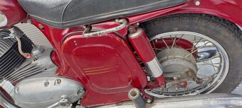 Jawa 350 typ 360 Panenka v patině po go s TP - 11