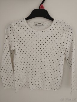 Dívčí trička s dlouhým rukávem č.122 - 11