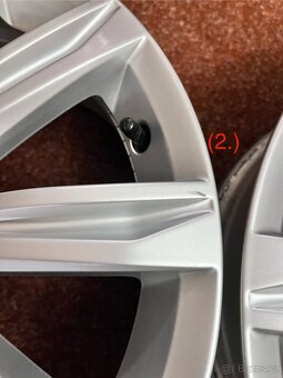 5x112 R17 VW Touran 1T5 originál alu disky - ET 52 - 11