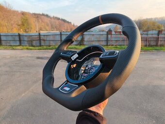 Nový kožený volant Audi PERFORMANCE, exkluzivní tvar - 11