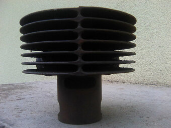 Jawa-čz 175/356- výfuky rybiny/doutníčky s koleny,válec 125 - 11