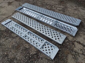 Ocelové nájezdy na auto 2 - 3 metry, až 4000 kg, zesílené - 11